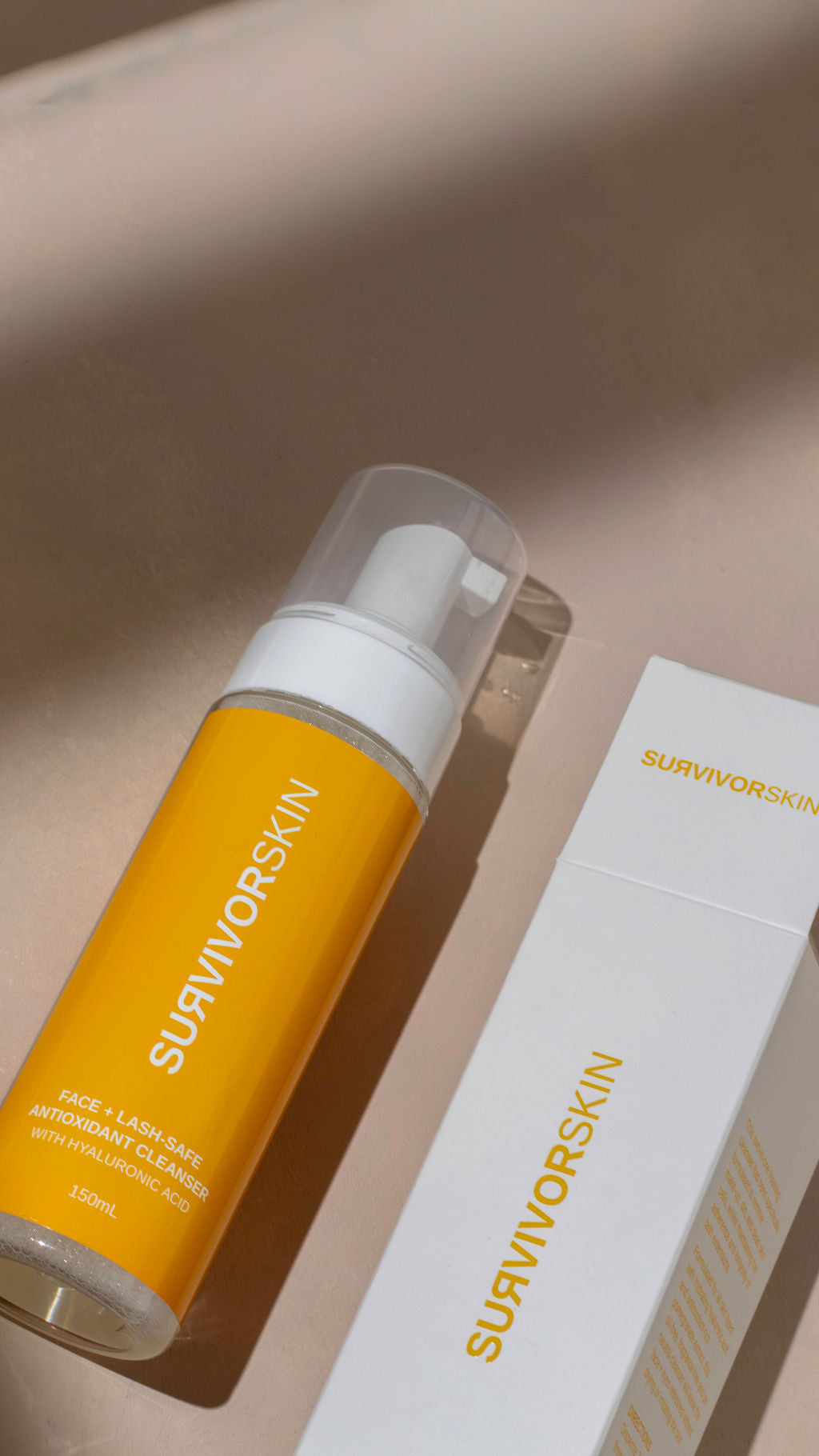 FACE + LASH-SAFE ANTIOXIDANT CLEANSER - Survivor Skin