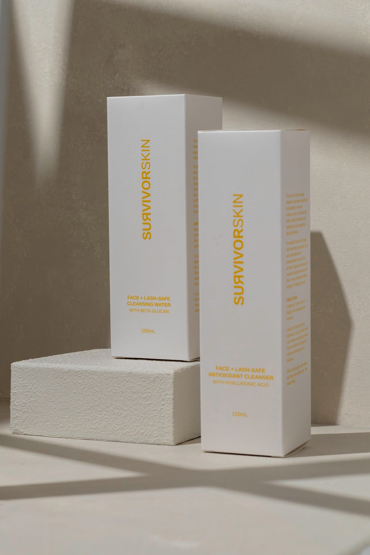 FACE + LASH SAFE CLEANSING WATER - Survivor Skin